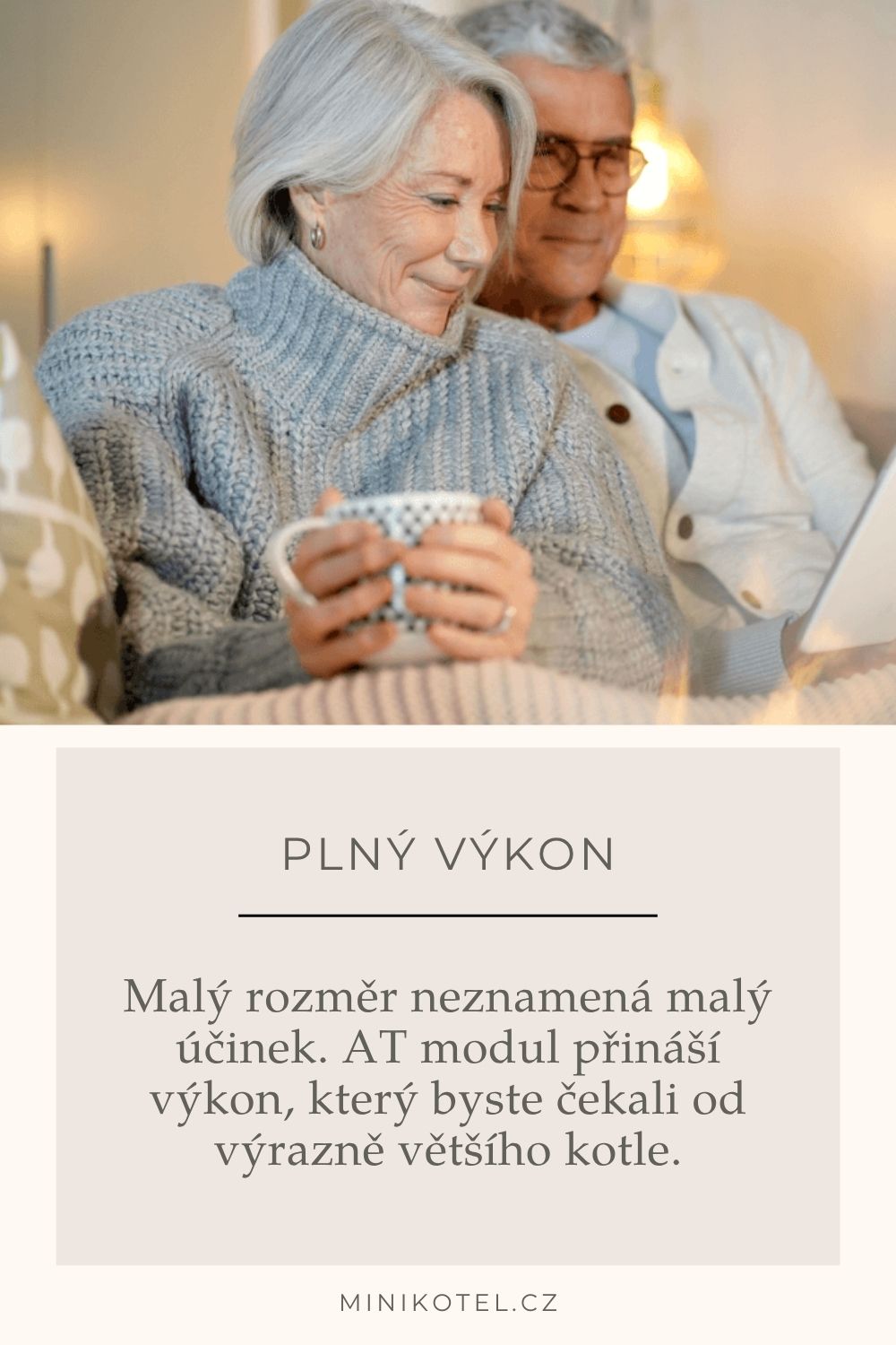 Bezstarostné stáří s minikotlem a příjemně vytopeným bytem s minikotlem