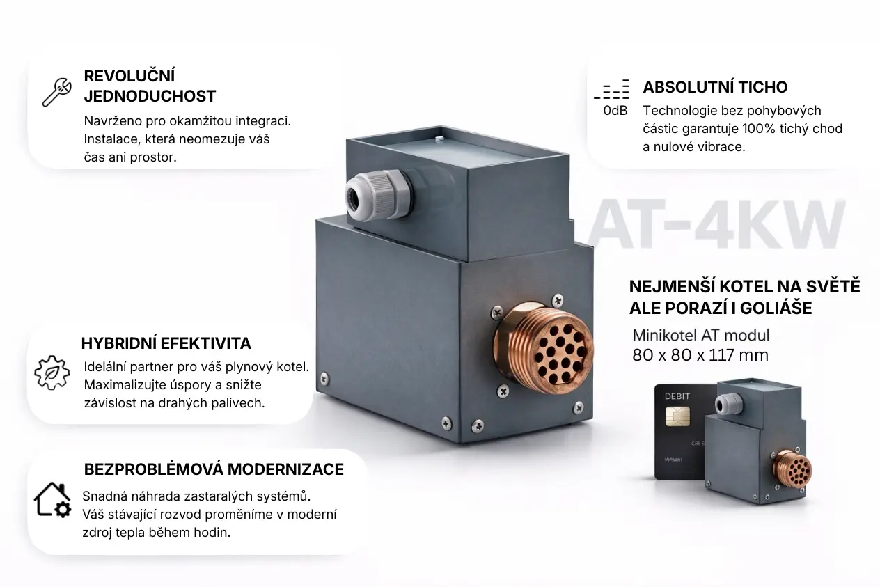 AT-4KW minikotel AT modul nejmenší kotel na světě co porazí i Goliáše